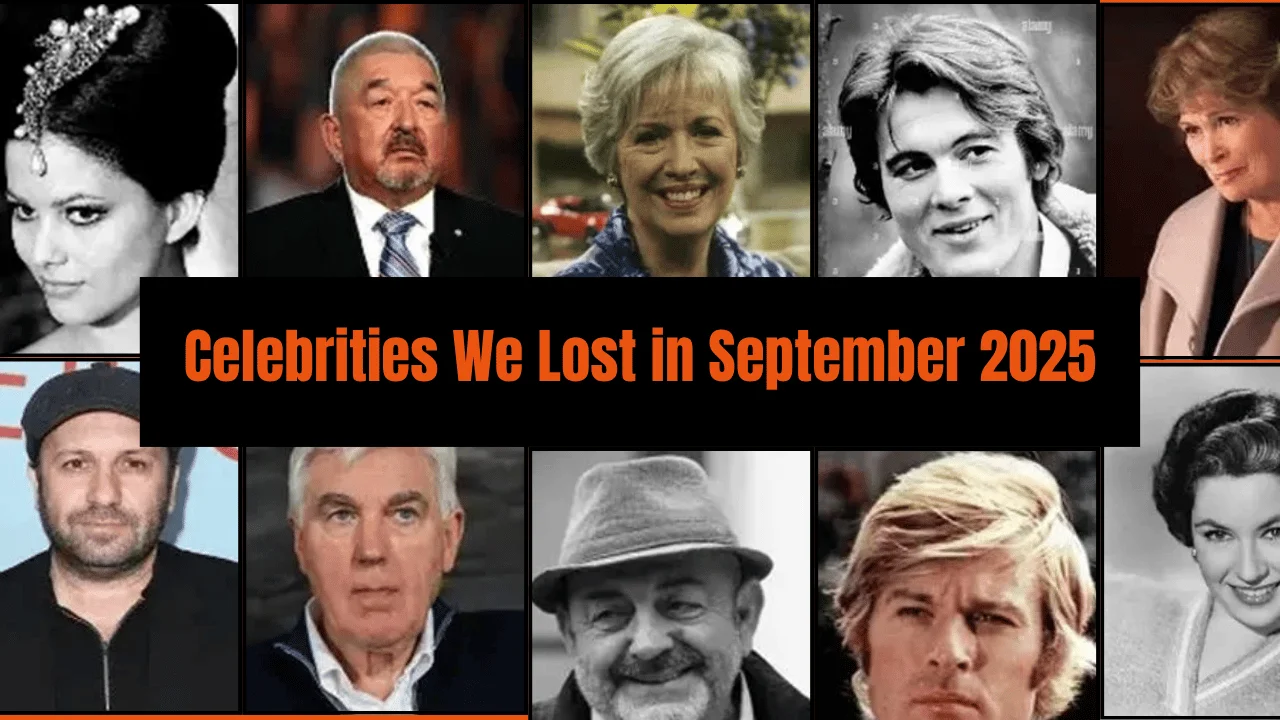September 2025: Honoring the Lives and Legacies of Cultural, Creative, and Sporting Icons